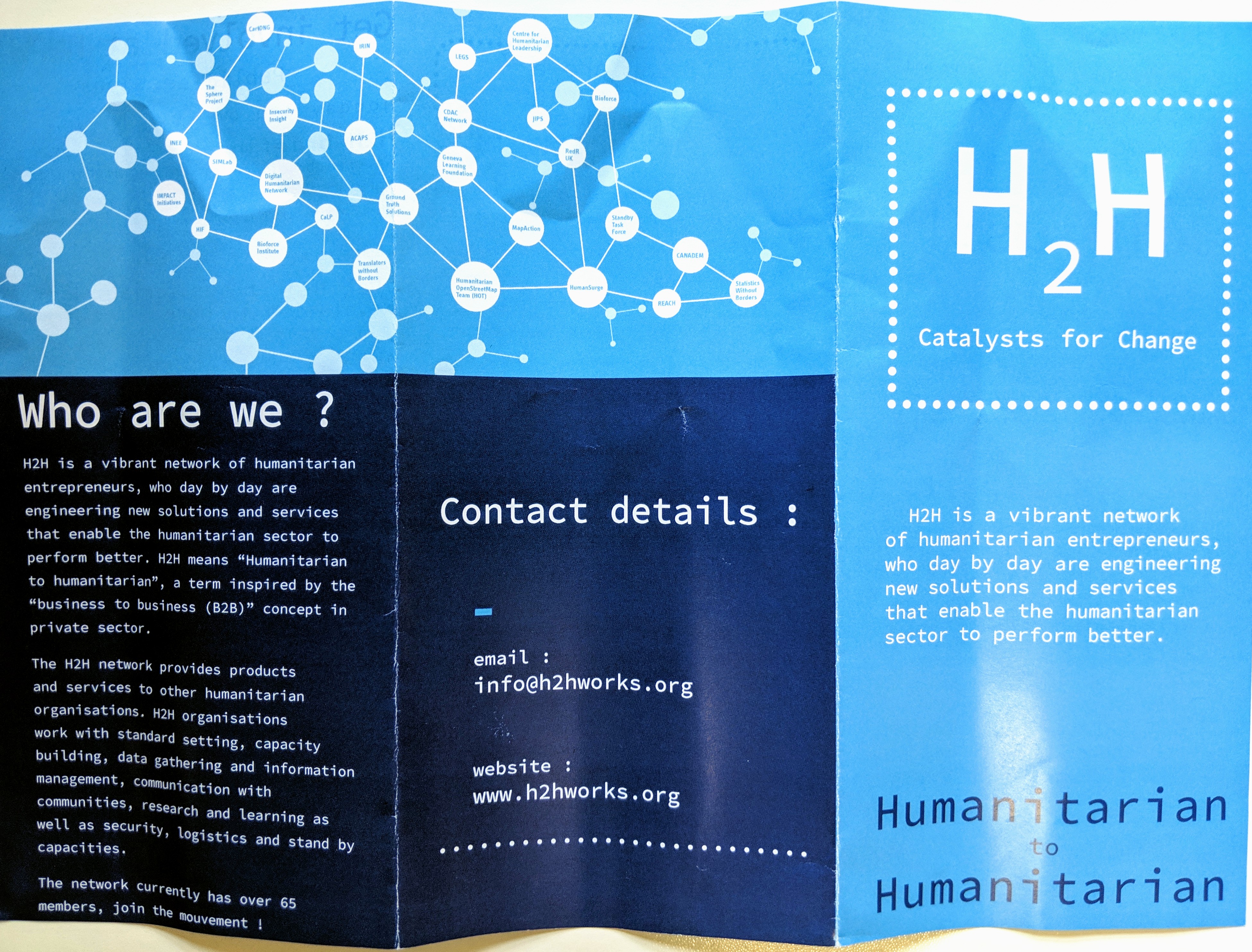 The H2H brochure